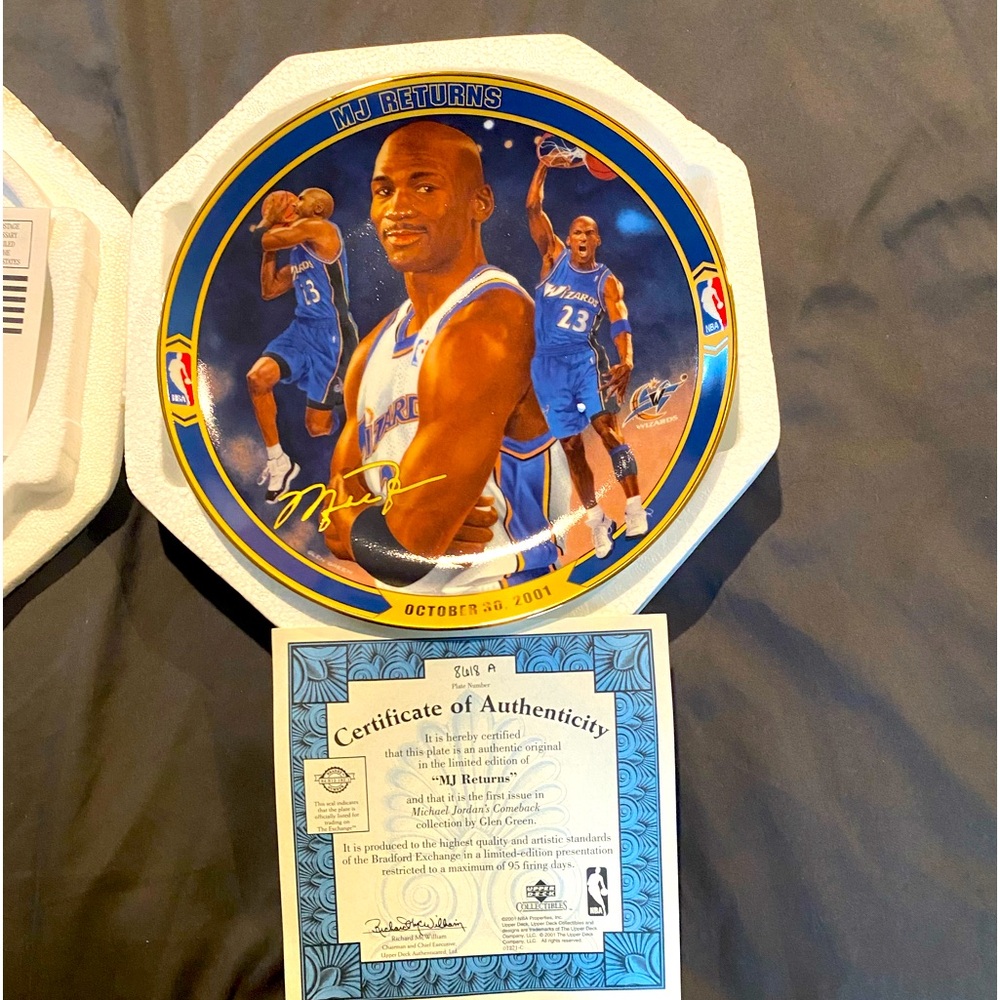 Michael Jordan Plate